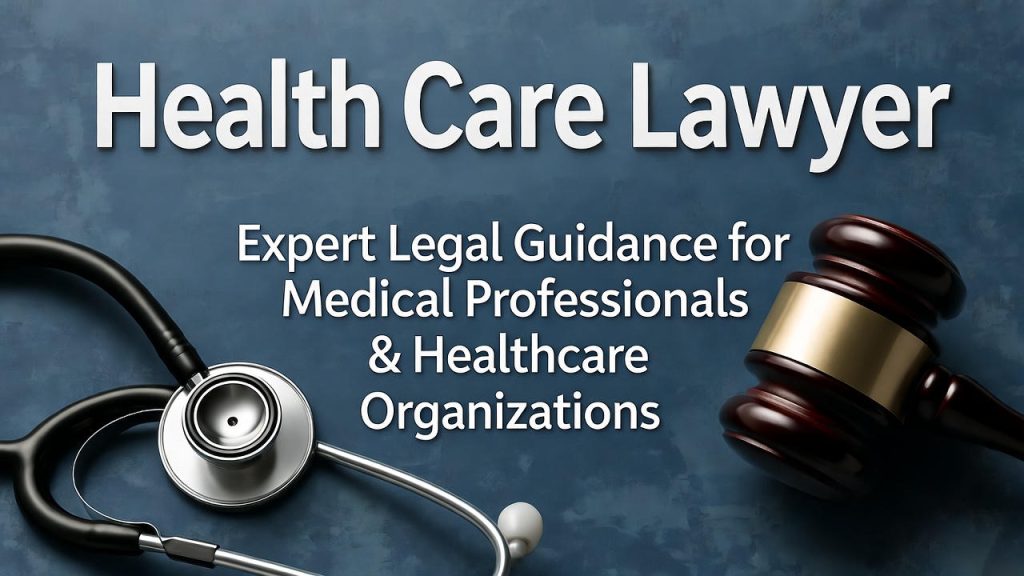 Health Care Lawyer Expert Legal Guidance for Medical Professionals & Healthcare Organizations 4